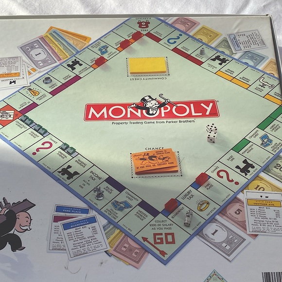New Vintage Monopoly Family Fun Board Game 2-6 Player Game - Picture 12 of 12